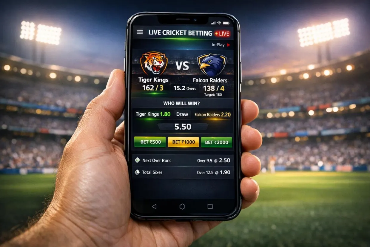 Live cricket betting on FairPlay App through fairplayexchid.org